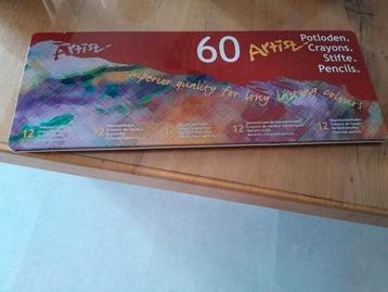 Artist 60 kleurpotloden  beschikbaar voor biedingen