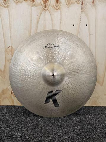 22" Zildjian K Custom Medium Ride in keurige staat