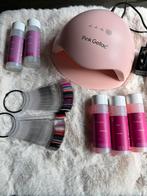 Pink gellak en cnd shellac, Sieraden, Tassen en Uiterlijk, Uiterlijk | Cosmetica en Make-up, Ophalen of Verzenden, Zo goed als nieuw