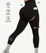 2 NIEUWE zwarte sport broek yoga legging L scruncb butt lift, Kleding | Dames, Sportkleding, Maat 38/40 (M), Zwart, Nieuw, Ophalen of Verzenden