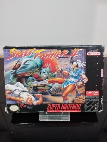 Street Fighter 2 Super Nintendo  beschikbaar voor biedingen