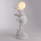 Seletti Olifant lamp olifant wit met Lucide led lamp (nieuw), Huis en Inrichting, Lampen | Tafellampen, Minder dan 50 cm, Nieuw