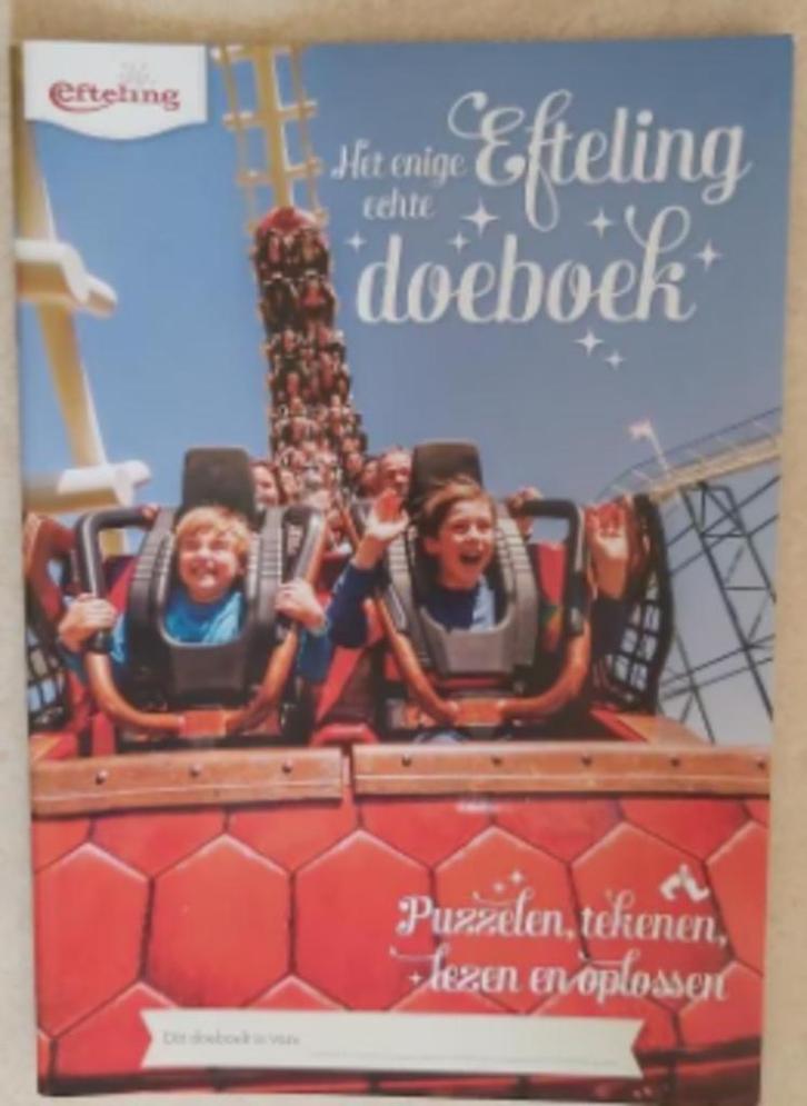het enige echte Efteling doe boek (v28), Verzamelen, Efteling, Nieuw, Overige typen, Verzenden