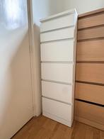 Ikea Malm ladekast met spiegel (wit), Ophalen, Minder dan 50 cm, 5 laden of meer, 100 tot 150 cm