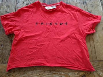 Friends shirt maat S rood met korte mouw F.R.I.E.N.D.S Cropp beschikbaar voor biedingen