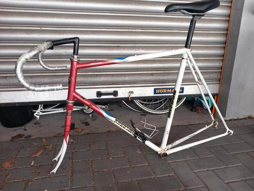 Retro/vintage Koga miyata proracer frameset 63cm (zie adv), Fietsen en Brommers, Fietsonderdelen, Gebruikt, Racefiets, Frame, Ophalen of Verzenden