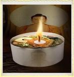 Theelicht/Waxinelicht Boeddha. Afbeelding blijft zichtbaar, Ophalen of Verzenden, Nieuw, Overige materialen, Minder dan 25 cm