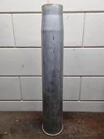WW2 Britse 3.7" gun huls 1943 zilver, Ophalen of Verzenden, Landmacht, Engeland, Hulzen of Bodemvondsten
