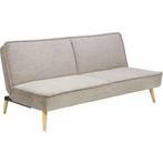 Nieuw in doos slaapbank - 2 zits, 1 persoons slaapfunctie, Ophalen, 90 cm, Beige, 190 cm of minder