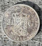 Wilhelmina rijksdaalder 1938 pr/unc, Postzegels en Munten, Munten | Nederland, Ophalen of Verzenden, Koningin Wilhelmina, 2½ gulden