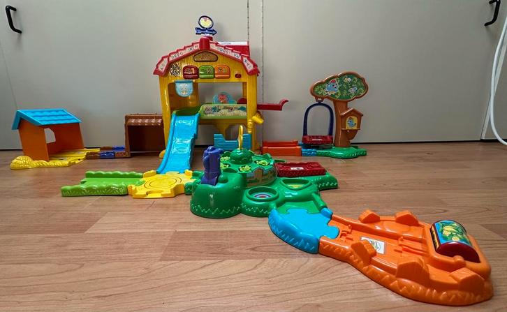 Vtech Zoef Zoef Dieren Vrolijke Dierenboerderij, Kinderen en Baby's, Speelgoed | Vtech, Zo goed als nieuw, 6 maanden tot 2 jaar