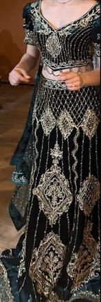 Prachtige Henna Jurk met Sluier/bindalik/kinalik, Overige typen, Ophalen of Verzenden, Zo goed als nieuw, Maat 36 (S)