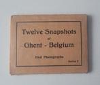 Gent 12 Snapshots in mapje., Ophalen of Verzenden, 1960 tot 1980, Gelopen, België en Luxemburg