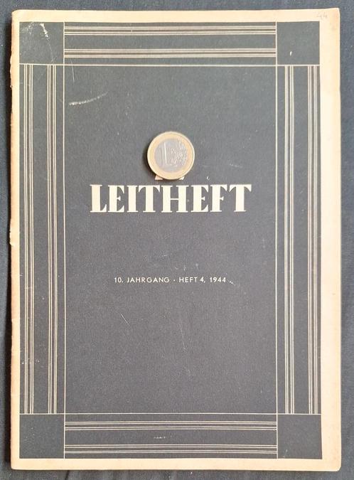 WO2 Duits - Leitheft Heft 4 - 1944 - Vormingsblad xx, Verzamelen, Militaria | Tweede Wereldoorlog, Landmacht, Boek of Tijdschrift