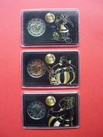 Asterix 2 euro munten 2019, 3 stuks in coincard, Postzegels en Munten, Munten | Europa | Euromunten, 2 euro, Setje, Frankrijk