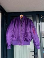Klassiek Bomberjack paars XL NIEUW, Kleding | Dames, Ophalen of Verzenden, Nieuw, Paars