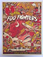 Uniek: Foo Fighters limited edition tourposter (122/175), Ophalen of Verzenden