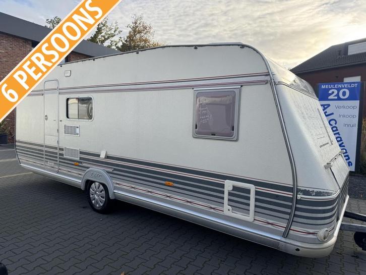 LMC Luxus 560 MDK / 6 persoons / stapelbed / kinderkamer, Caravans en Kamperen, Caravans, Bedrijf, tot en met 6, 1250 - 1500 kg