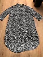 Anna zebra print blousejurk jurkje 44 zwart wit, Anna van Toor, Zwart, Maat 42/44 (L), Ophalen of Verzenden