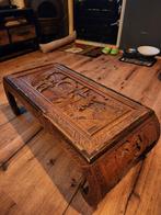 Antiek houtwerk salontafel, Ophalen