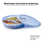 Nieuw! Tupperware Crystalwave magnetron bord Vakjesbord, Nieuw, Ophalen of Verzenden