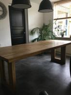 Teak houten tafel, Huis en Inrichting, Tafels | Eettafels, Ophalen, Gebruikt, Teakhout, 200 cm of meer