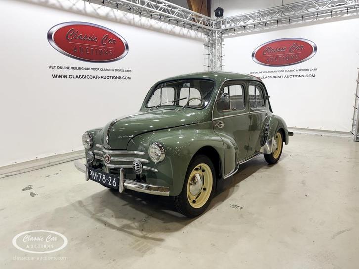 Renault 4   - ONLINE AUCTION, Auto's, Oldtimers, Bedrijf, Renault, Benzine, Sedan, Handgeschakeld, Geïmporteerd, Groen