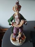 Clown Italiaans porselein, Verzamelen, Beelden en Beeldjes, Ophalen, Zo goed als nieuw