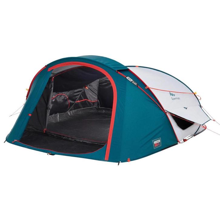Quechua fresh & black 2 seconds 3xl opgooitent - zonder zak, Caravans en Kamperen, Tenten, tot en met 3, Gebruikt, Ophalen