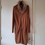 Caroline Biss vest met bontje, Ophalen of Verzenden, Zo goed als nieuw, Maat 38/40 (M), Bruin