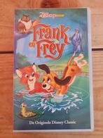 VHS Disney - Frank en Frey VHS 3204116, Alle leeftijden, Ophalen of Verzenden, Zo goed als nieuw, Nederlandstalig