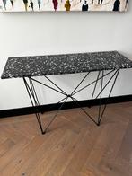 Zwarte Terrazzo Console Tafel - N.V. Gallery, Antiek en Kunst, Ophalen