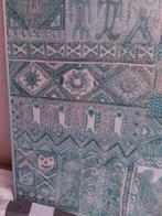 Hand-kunst-werk Batik in lijst, Ophalen of Verzenden, Zo goed als nieuw