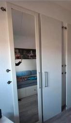 Ikea Pax deuren 236x50 - Hoogglans wit & spiegel, Ophalen, Gebruikt, 200 cm of meer, 50 tot 100 cm