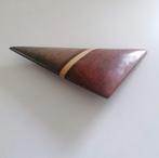 Grote broche van hout -
11 x 5 cm, Ophalen of Verzenden, Zo goed als nieuw, Bruin, Overige materialen