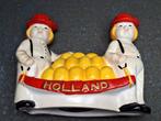Holland spaarpot Alkmaar kaas kaasdragers 50's, Verzamelen, Spaarpotten, Ophalen, Gebruikt
