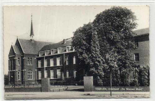 X26097 internaat nieuwe munt tegelen, Verzamelen, Ansichtkaarten | Nederland, Gelopen, Limburg, Voor 1920, Verzenden