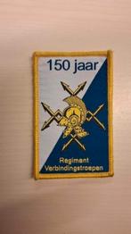 150 jaar. Verbindingsdienst mouwembleem, Ophalen of Verzenden, Landmacht, Nederland