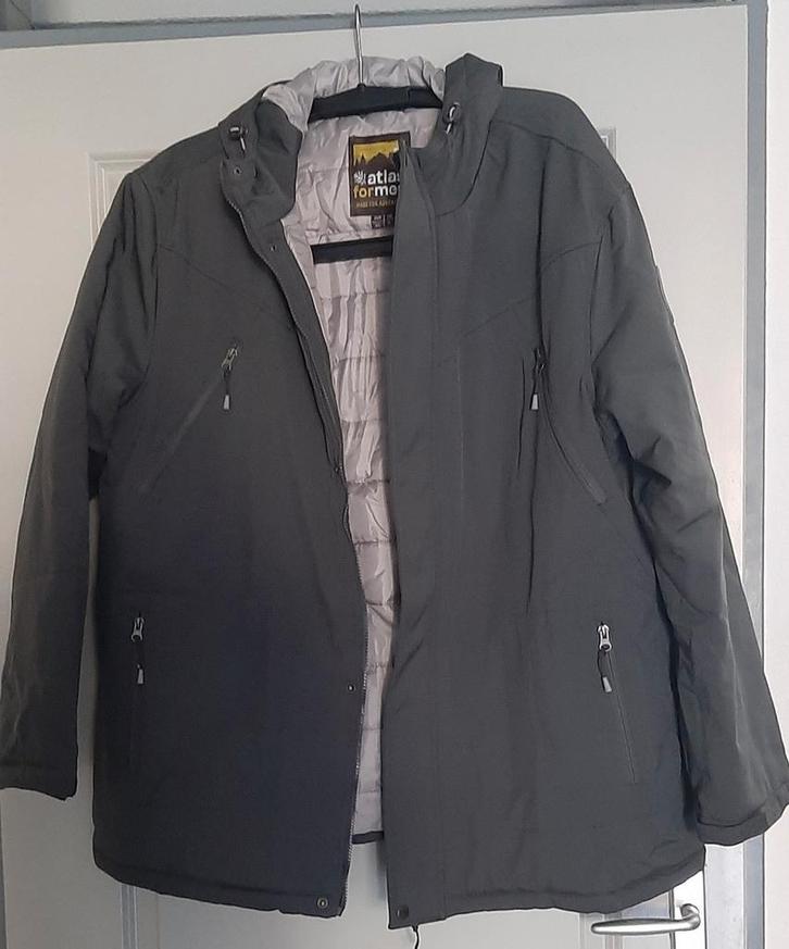 grijze nieuwe winterjas, maat XXL, Kleding | Heren, Jassen | Winter, Nieuw, Overige maten, Grijs, Ophalen of Verzenden