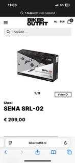 Shoei Sena SRL 02 set, Motoren, Ophalen of Verzenden, Gebruikt