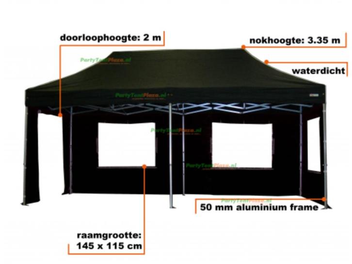 6x3 Tent – Voor als 3x3 gewoon niet genoeg is, Tuin en Terras, Partytenten, Nieuw, Partytent, 2 meter of meer, 5 tot 8 meter, Minder dan 4 meter