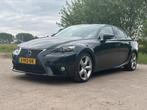 Lexus IS 300H 2.5 Hybrid CVT 2014 Zwart, Auto's, Lexus, Achterwielaandrijving, 181 pk, Zwart, Leder