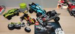 Lego Technic Auto's - 4 wagens, 1 motor, Ophalen of Verzenden, Gebruikt, Losse stenen, Lego