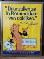 Lijst 85x65 cm + gratis promo-poster Bommel-postzegels 1994, Verzamelen, Ophalen, Zo goed als nieuw, Overige typen