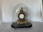 Antieke Franse boulle klok onder stolp, Antiek en Kunst, Antiek | Klokken, Ophalen