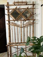 Grote Vintage Bamboe staande kapstok / Bamboo hall stand, Ophalen, Gebruikt, Staande kapstok, 150 tot 200 cm
