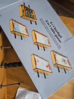 5-in-1 Tafelspellen Set - Voetbal, Airhockey, Bowling, Een of twee spelers, Ophalen of Verzenden, Zo goed als nieuw, Onbekend