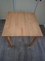 VIERKANT TAFELTJE 74X74 CM, Huis en Inrichting, Tafels | Eettafels, Ophalen, MODERN, 50 tot 100 cm, Vierkant