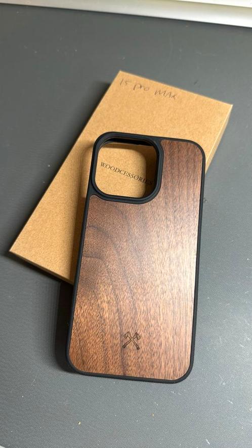 Woodcessories case for iPhone 15 Pro Max, Telecommunicatie, Mobiele telefoons | Hoesjes en Frontjes | Apple iPhone, Nieuw, Hoesje of Tasje