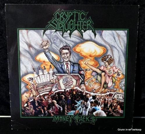 Cryptic Slaughter - Money Talks (1987), Cd's en Dvd's, Vinyl | Hardrock en Metal, Gebruikt, Ophalen of Verzenden